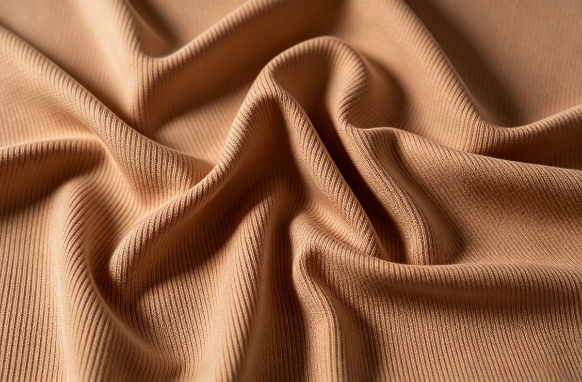 Ribbed Viscose Cotton