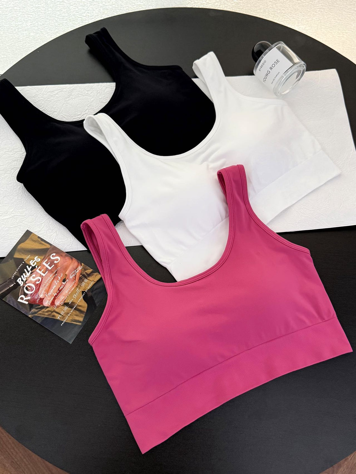 S01 Seamless Sports Bra – Wire-Free, Moisture-Wicking, One Size