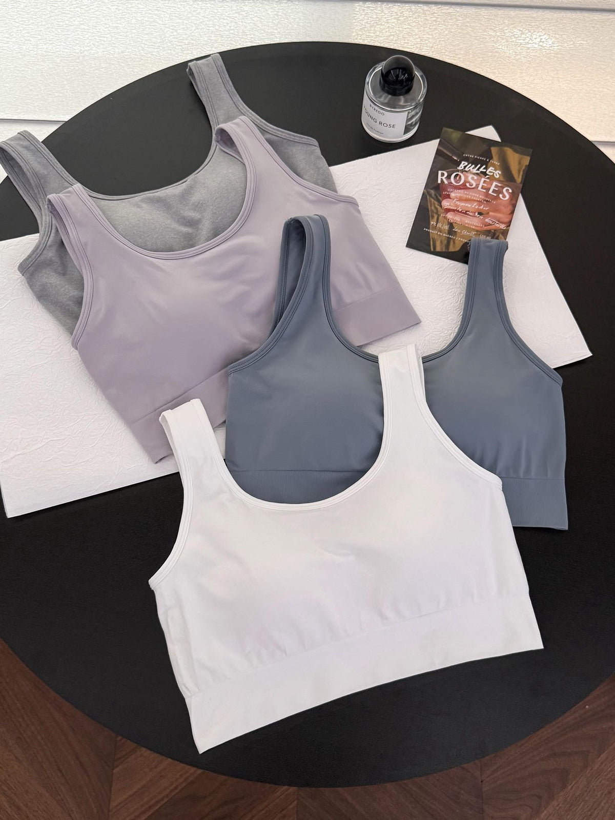 S01 Seamless Sports Bra – Wire-Free, Moisture-Wicking, One Size